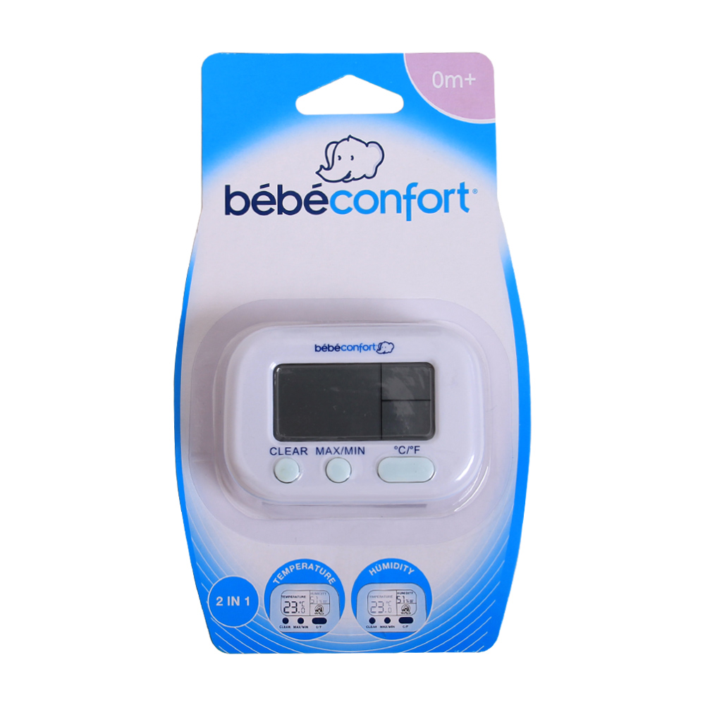 Nhiệt kế điện tử Bébé Confort đo nhiệt độ phòng